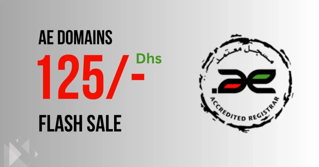 AE Domains Sale at AED 125 Limited-Time only 1 AE Domains Sale at AED 125